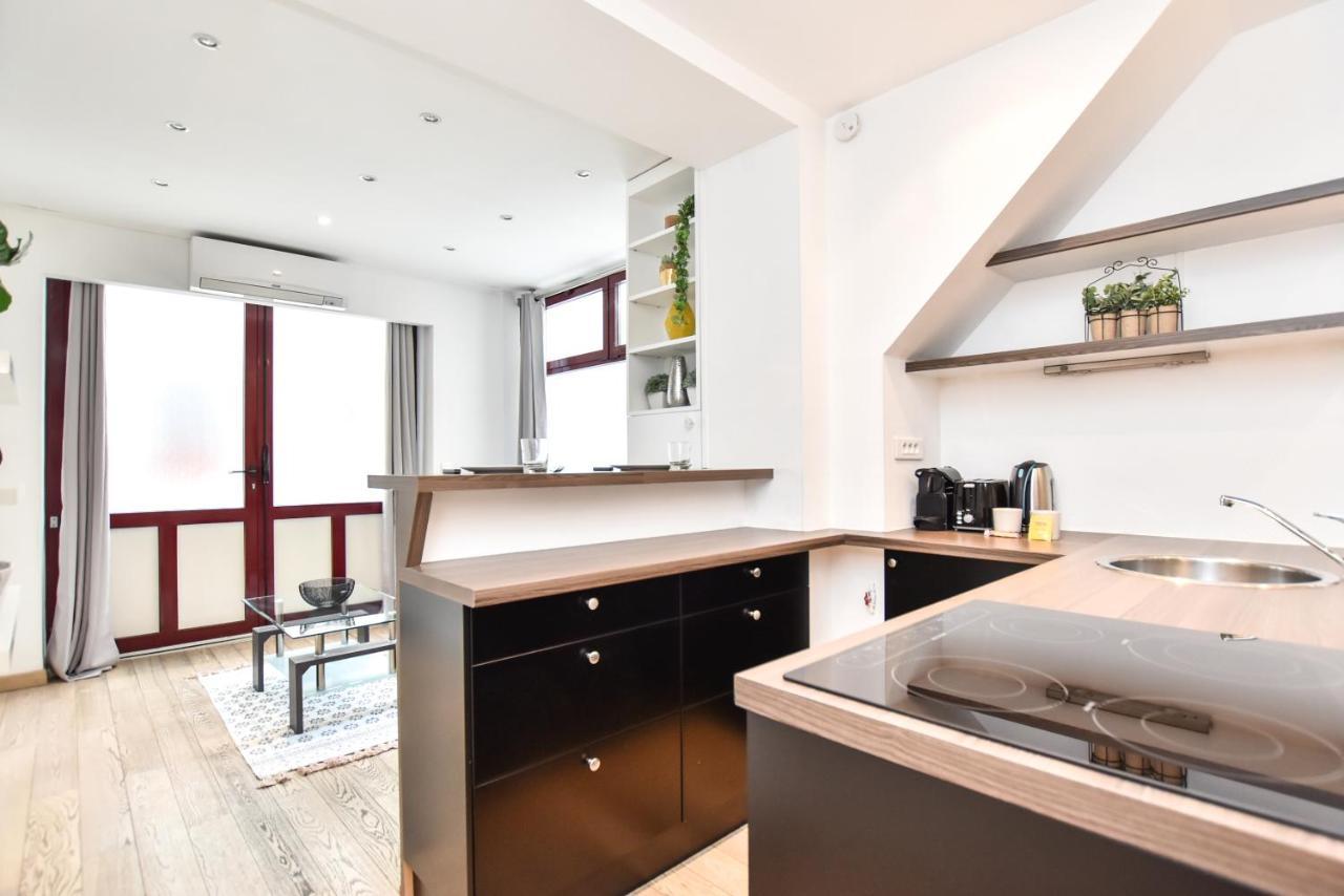 Charming 1Br-4P - Eiffel Tower - Trocadero Appartement Parijs Buitenkant foto