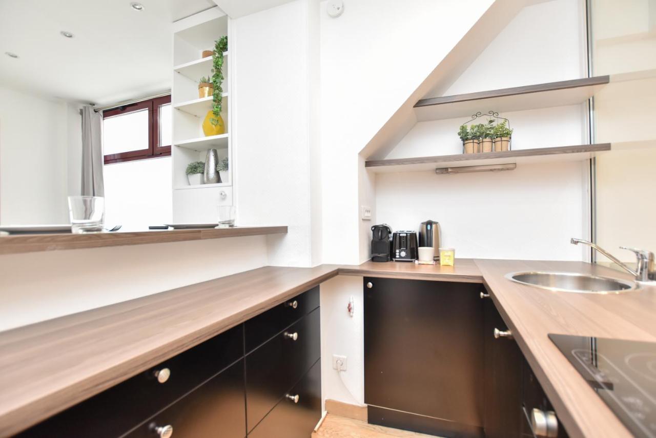 Charming 1Br-4P - Eiffel Tower - Trocadero Appartement Parijs Buitenkant foto